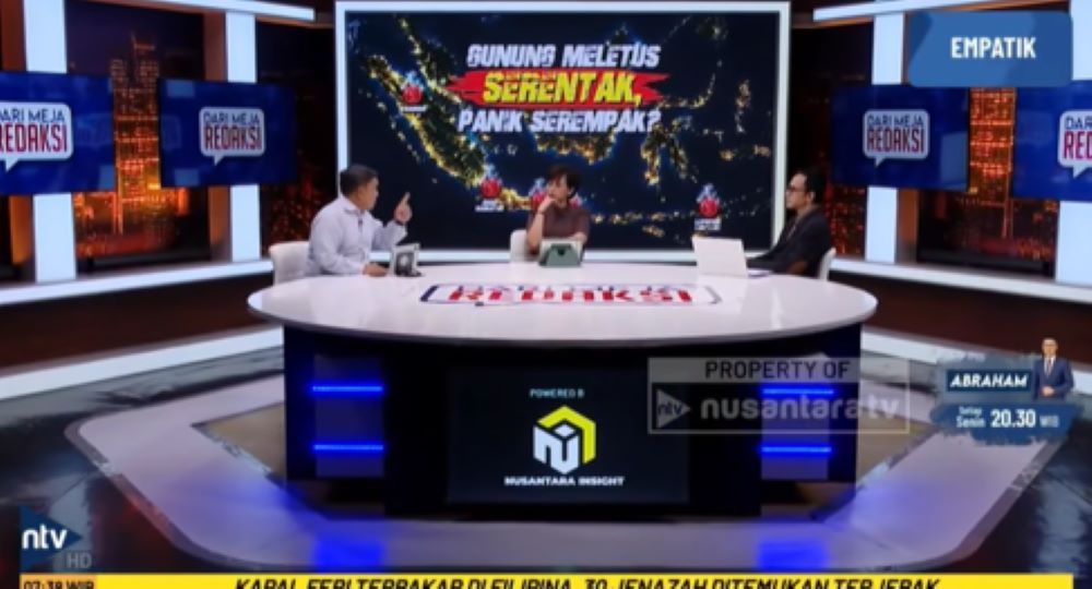 Program DARI MEJA REDAKSI di Nusantara TV