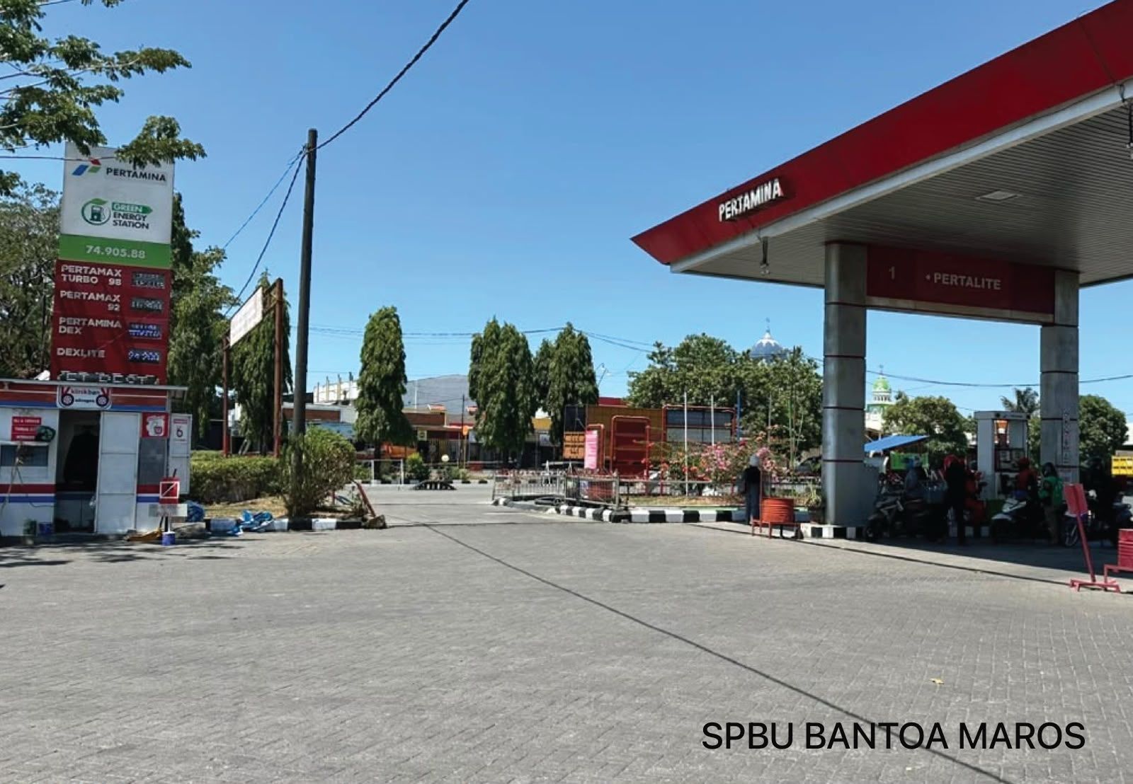 SPBU Bantoa, Kabupaten Maros