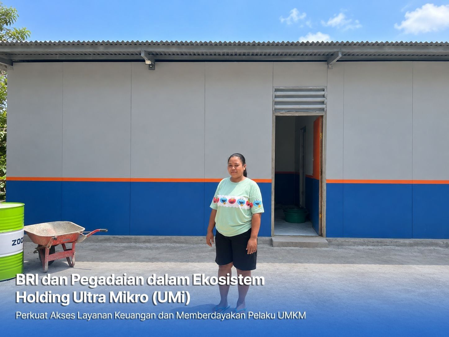 Dari Gadai Emas hingga KUR Mikro, Holding Ultra Mikro Bawa Mur Dwi Astuti Sukses Jadi Petani di Merauke.