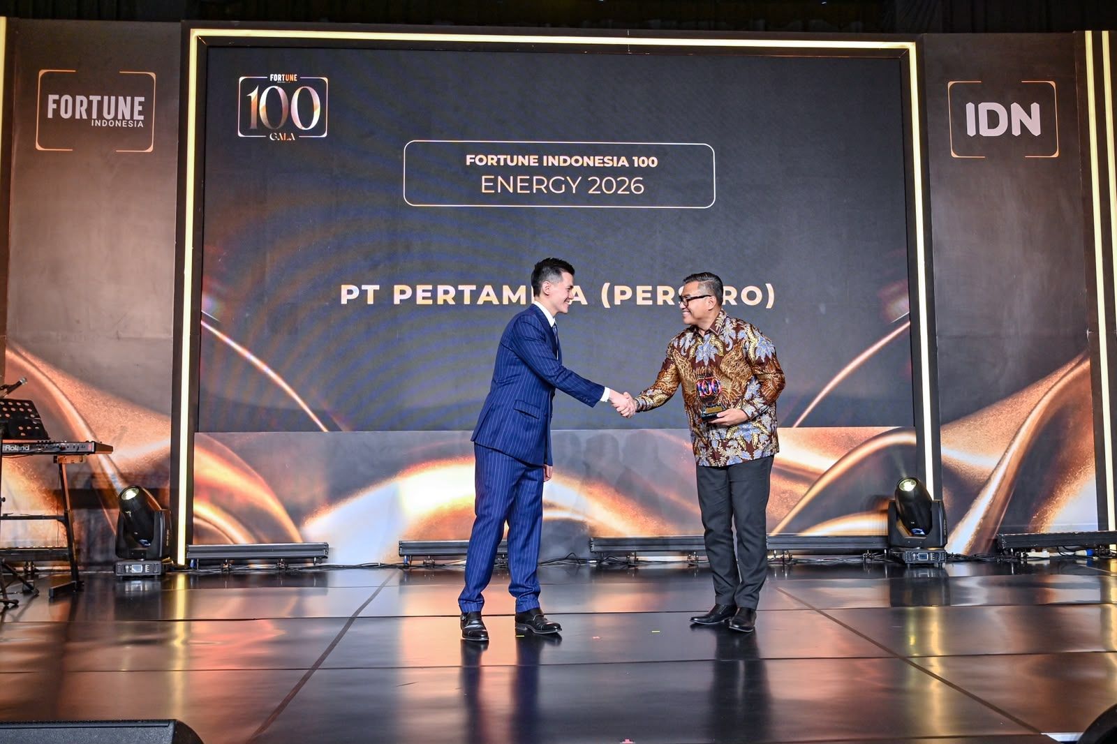 Raih Posisi Puncak Fortune Indonesia 100 Gala 2026, Bukti Kinerja Pertamina di antara Perusahaan Tanah Air <b>(Istomewa)</b>