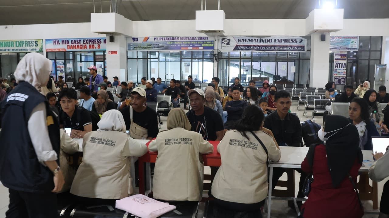BP3MI Kalimantan Utara Gagalkan Keberangkatan 139 CPMI Non-Prosedural, Arahkan ke Jalur Penempatan Resmi.