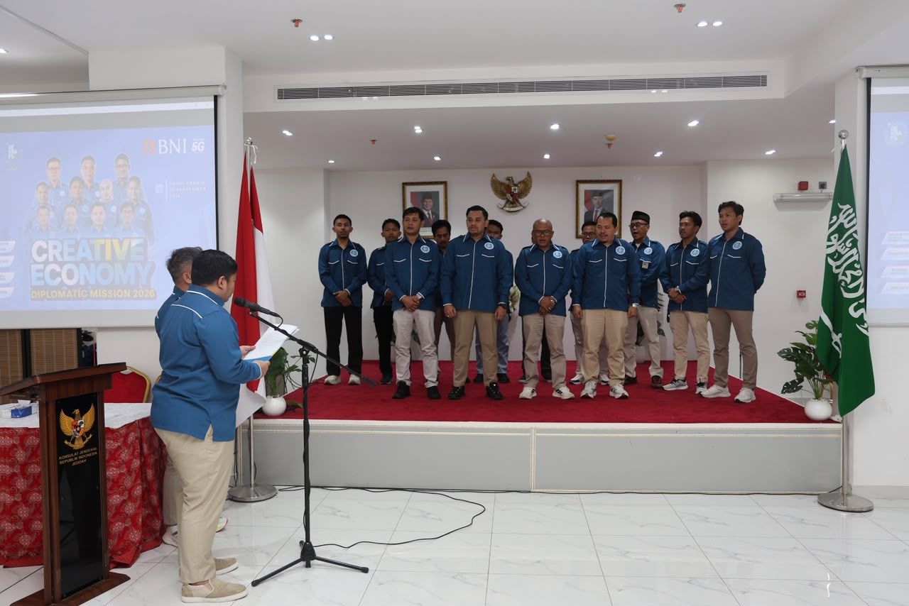 DPLN GEKRAFS Arab Saudi Resmi Dilantik, Dorong Optimalisasi Pasar melalui Diaspora Indonesia.