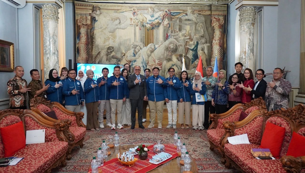DPLN GEKRAFS Italia Resmi Dilantik, Dubes Junimart Girsang: Kita Dukung Sepenuhnya!.