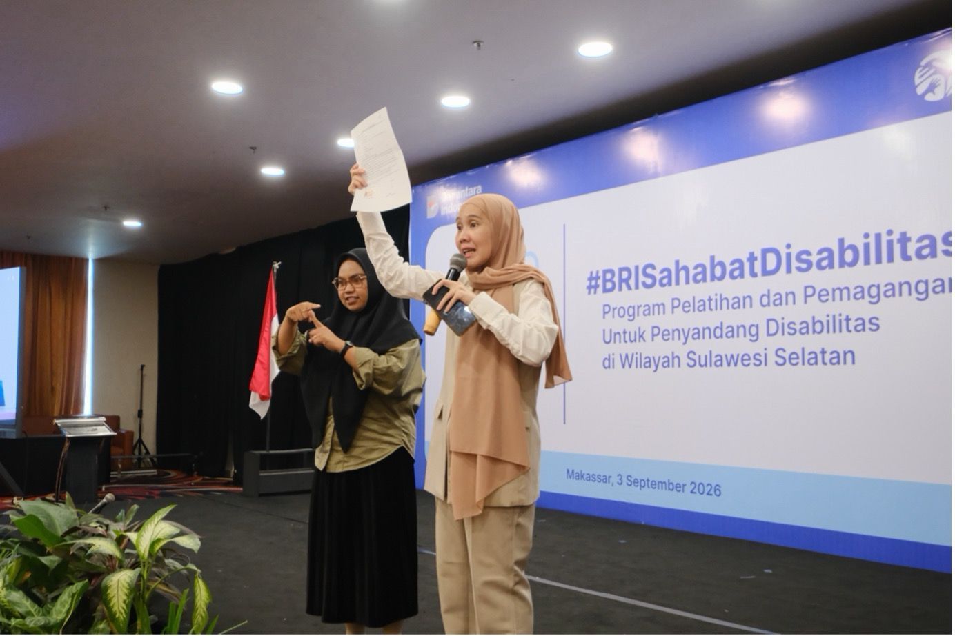 BRI Peduli Sahabat Disabilitas Kembali Digelar, Perluas Kesempatan Kerja Inklusif melalui Pelatihan dan Pemagangan .