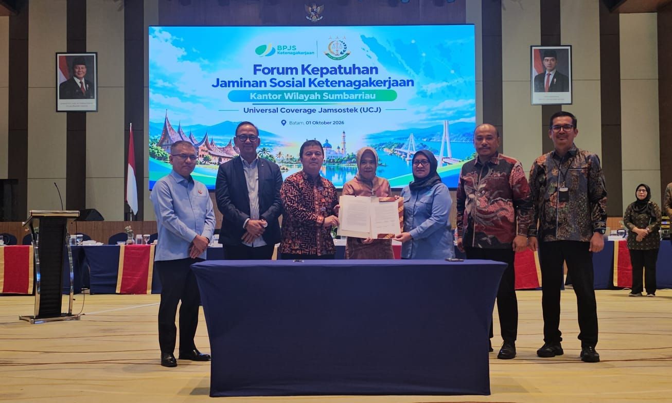 BPJS Ketenagakerjaan dan Kejaksaan Perkuat Sinergi Tingkatkan Kepatuhan di Sumbarriau-Kepri <b>(Istimewa)</b>