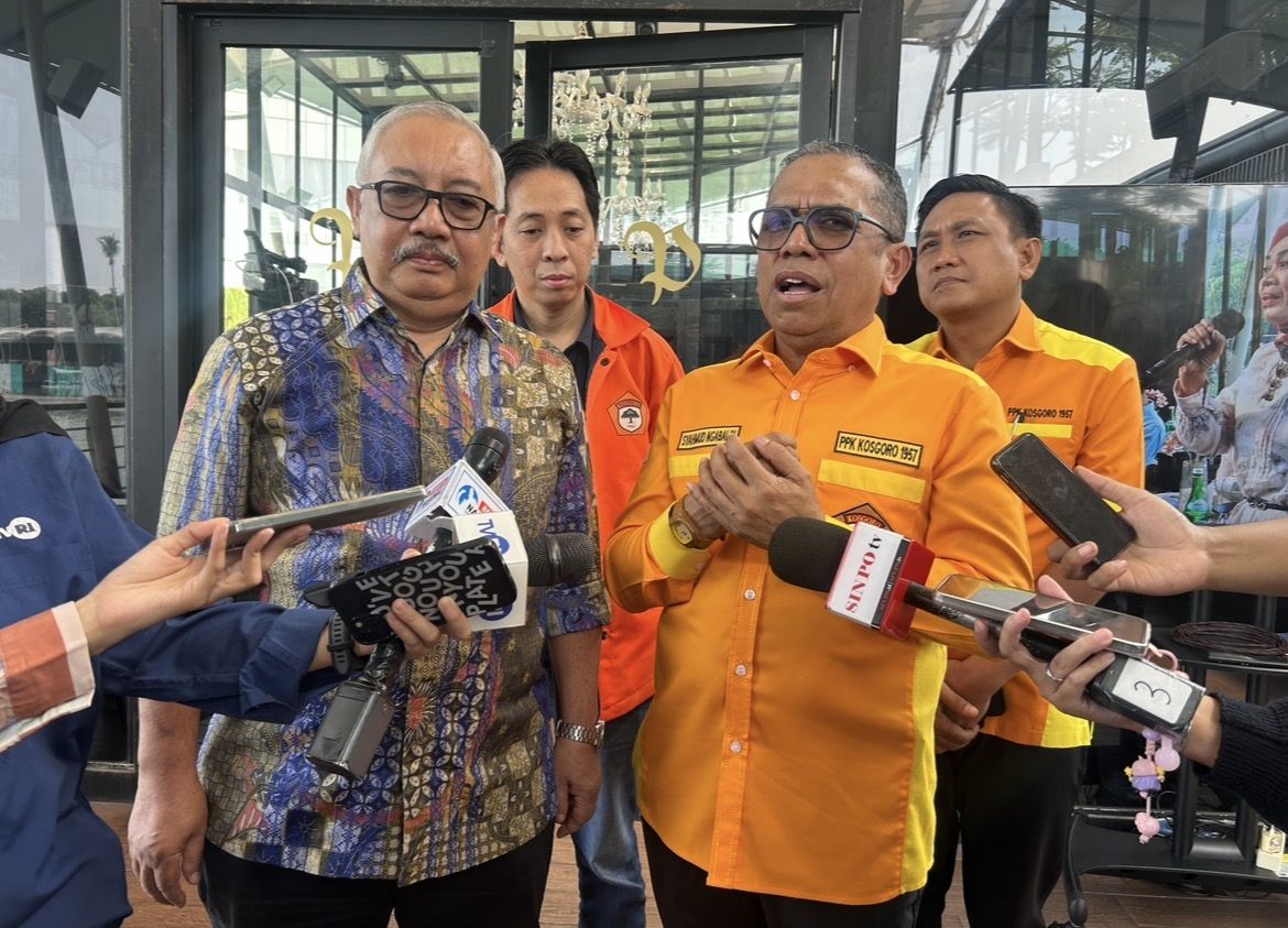 Bidang Politik dan Keamanan PPK Kosgoro 1957 menggelar diskusi publik di Jakarta, Kamis, 8 Oktober 2026 <b>(NTVnews)</b>