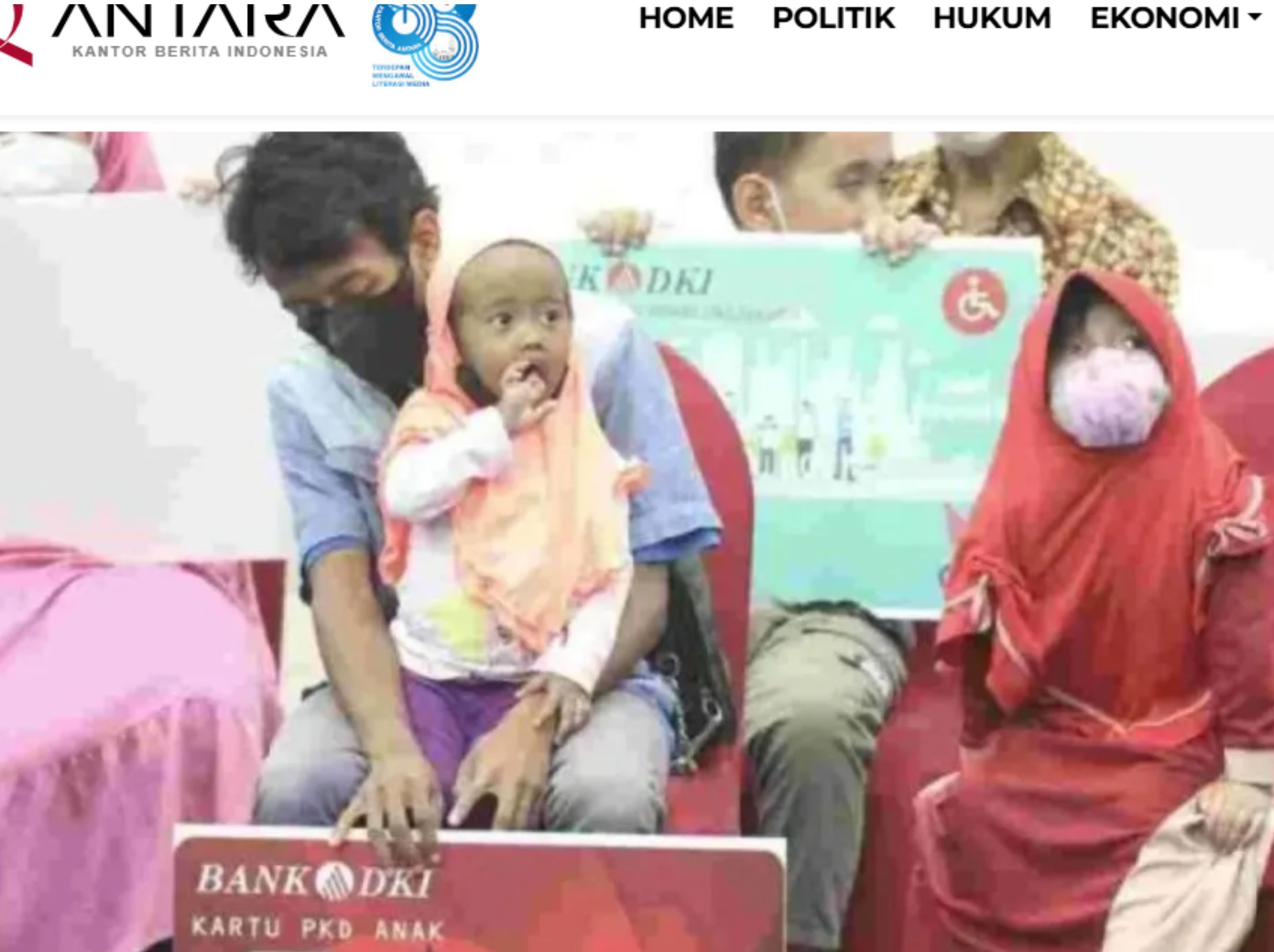 Dinsos DKI beri bantuan kebutuhan dasar tiga anak terlantar yang viral <b>(ANTARA)</b>