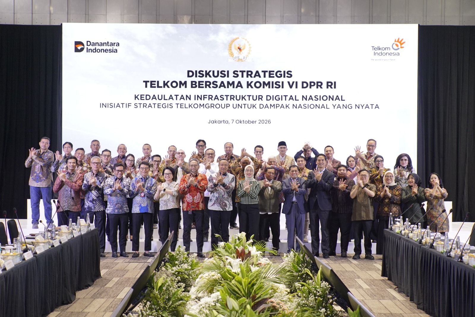 Gelar Diskusi Strategis, Kawendra Dorong Telkom Optimalisasi Infrastruktur Digital dan Terdepan Soal Satu Data Indonesia
