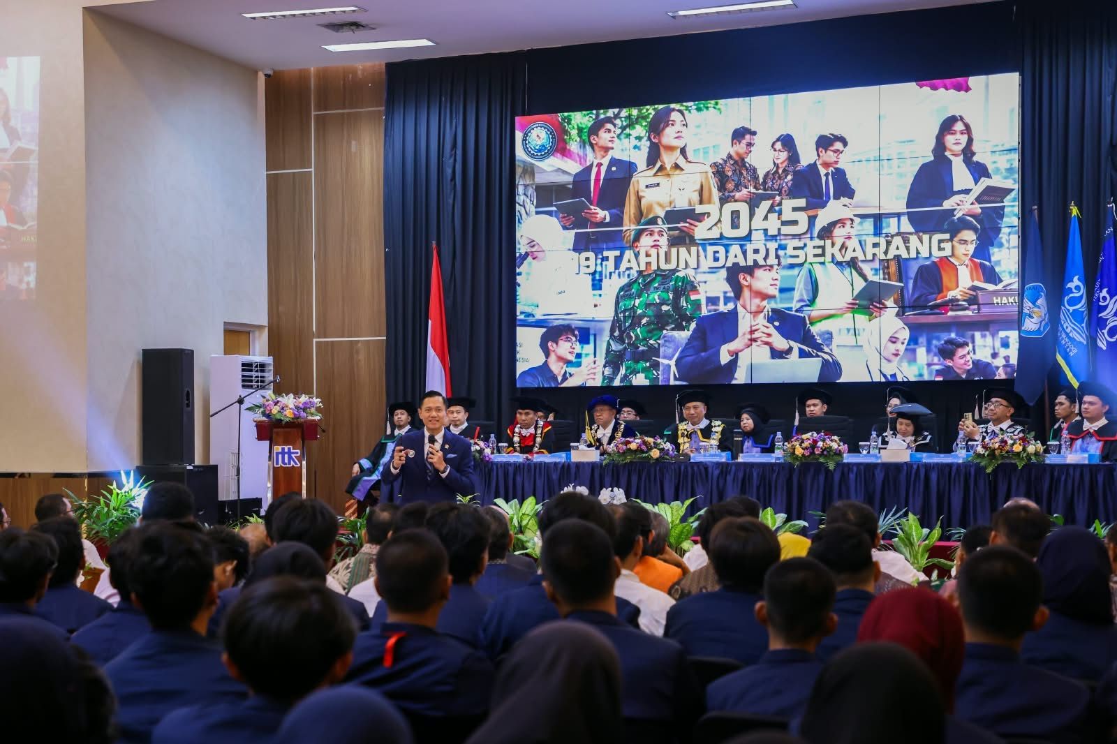 Menko AHY di Dies Natalis ke-12 ITK: Kampus Mitra Strategis Pengembangan SDM Unggul dan Infrastruktur Kalimantan.