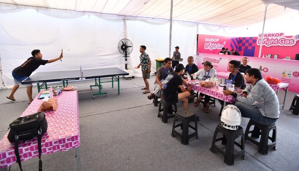 Pertamina menghadirkan camping ground untuk pertama kalinya di kawasan Pertamina Mandalika International Circuit, Lombok, Nusa Tenggara Barat (NTB). (Foto: Dok/ Istimewa/Pertamina) 