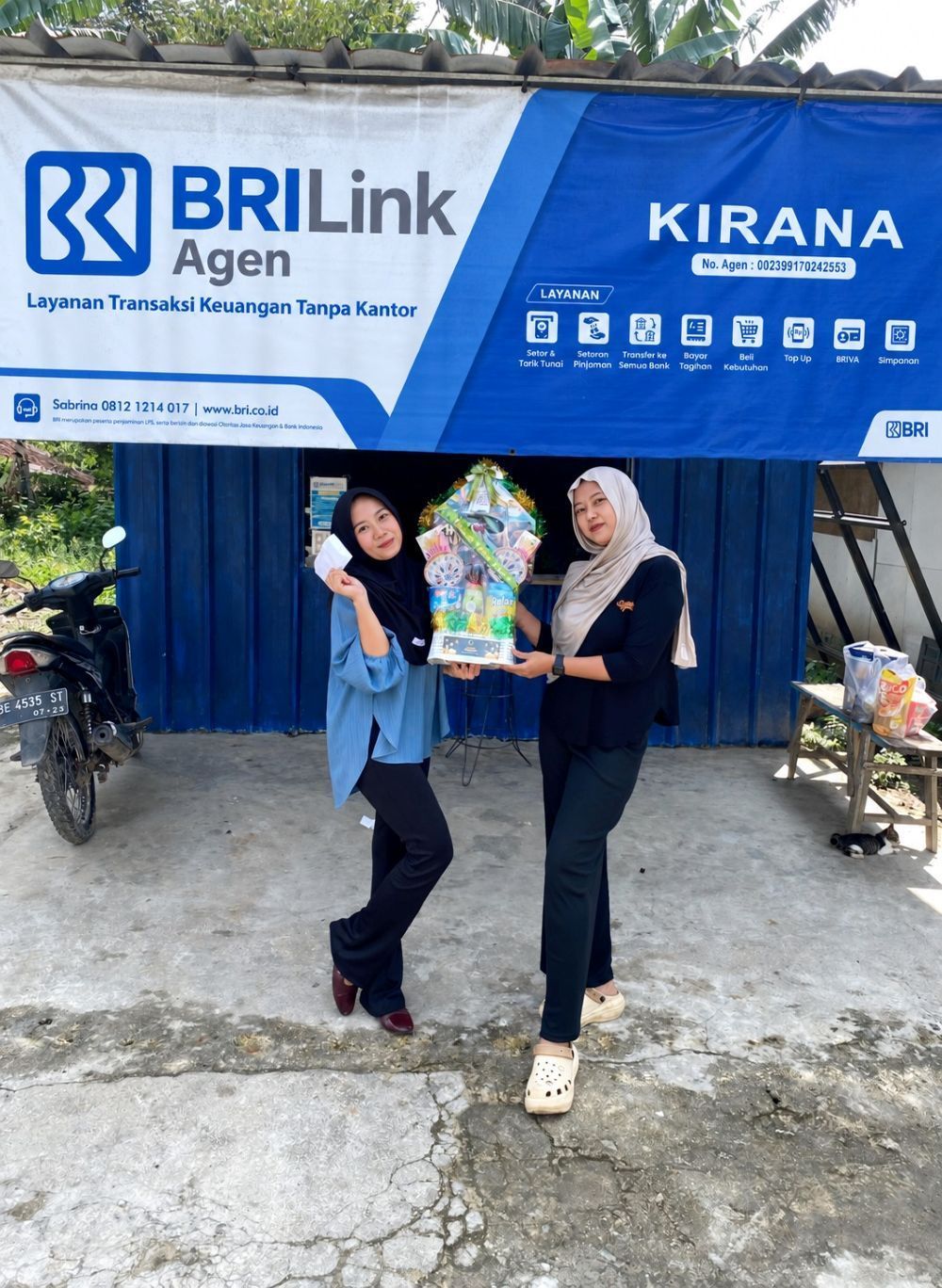 PT Bank Rakyat Indonesia (Persero) Tbk (BRI) terus memperluas inklusi keuangan hingga ke pelosok negeri melalui jaringan BRILink Agen. (Foto: Dok/Istimewa/BRI)