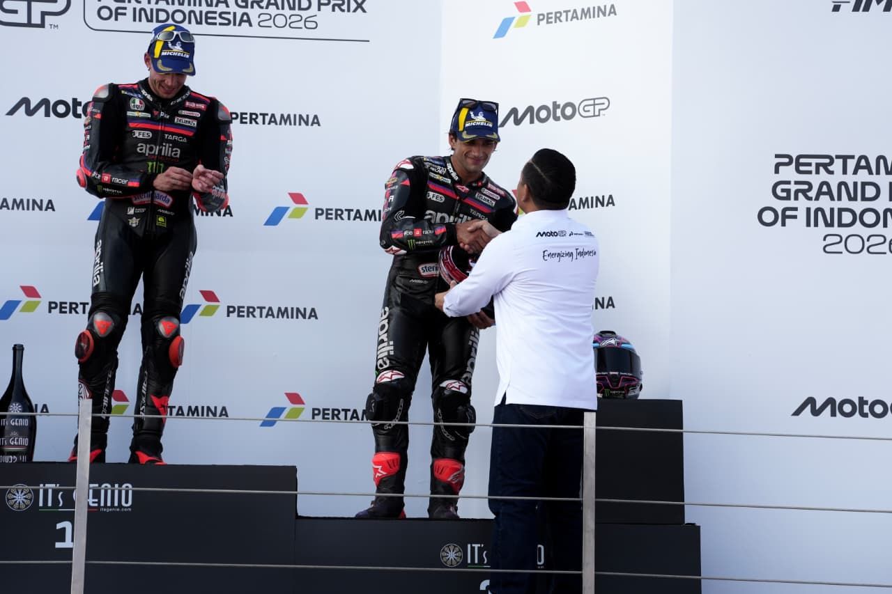 Pertamina Grand Prix of Indonesia 2026 yang digelar pada 9&ndash;11 Oktober di Pertamina Mandalika International Circuit, Lombok, NTB <b>(Pertamina)</b>