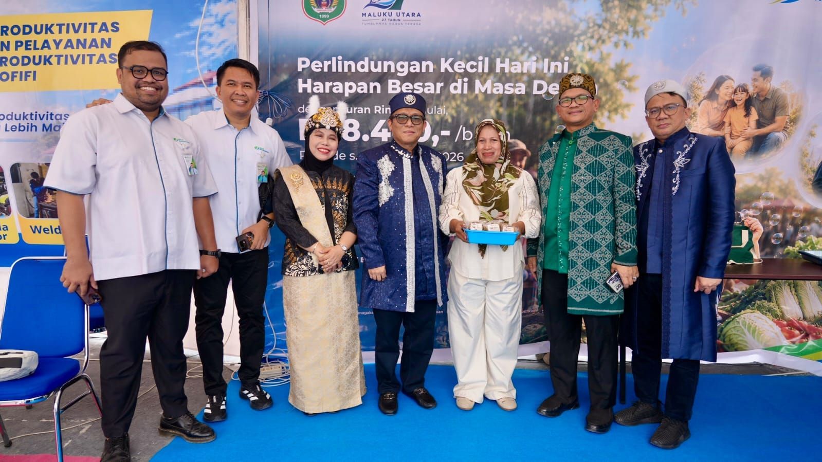 HUT ke-27 Maluku Utara, Gubernur Sherly Tegaskan Komitmen Lindungi Pekerja Rentan.