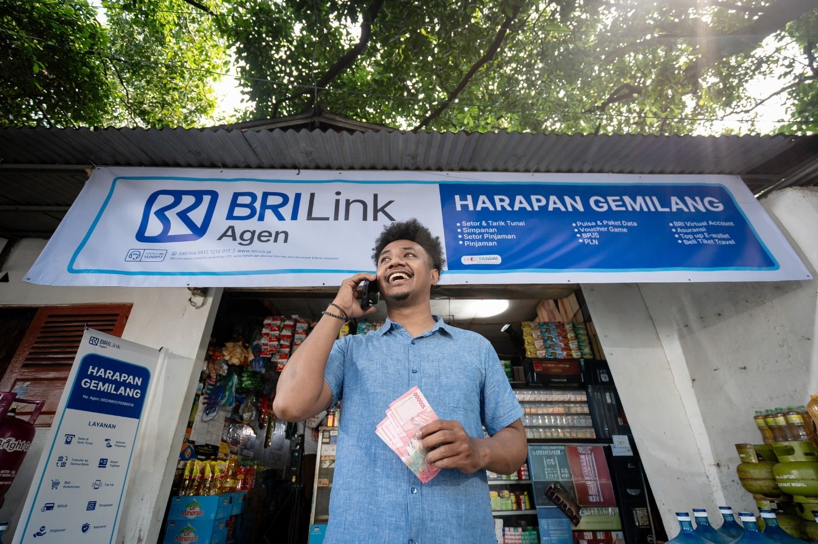 Rayakan Bulan Inklusi Keuangan, 1,06 Juta BRILink Agen Jadi Pahlawan Literasi dan Inklusi hingga Pelosok Negeri