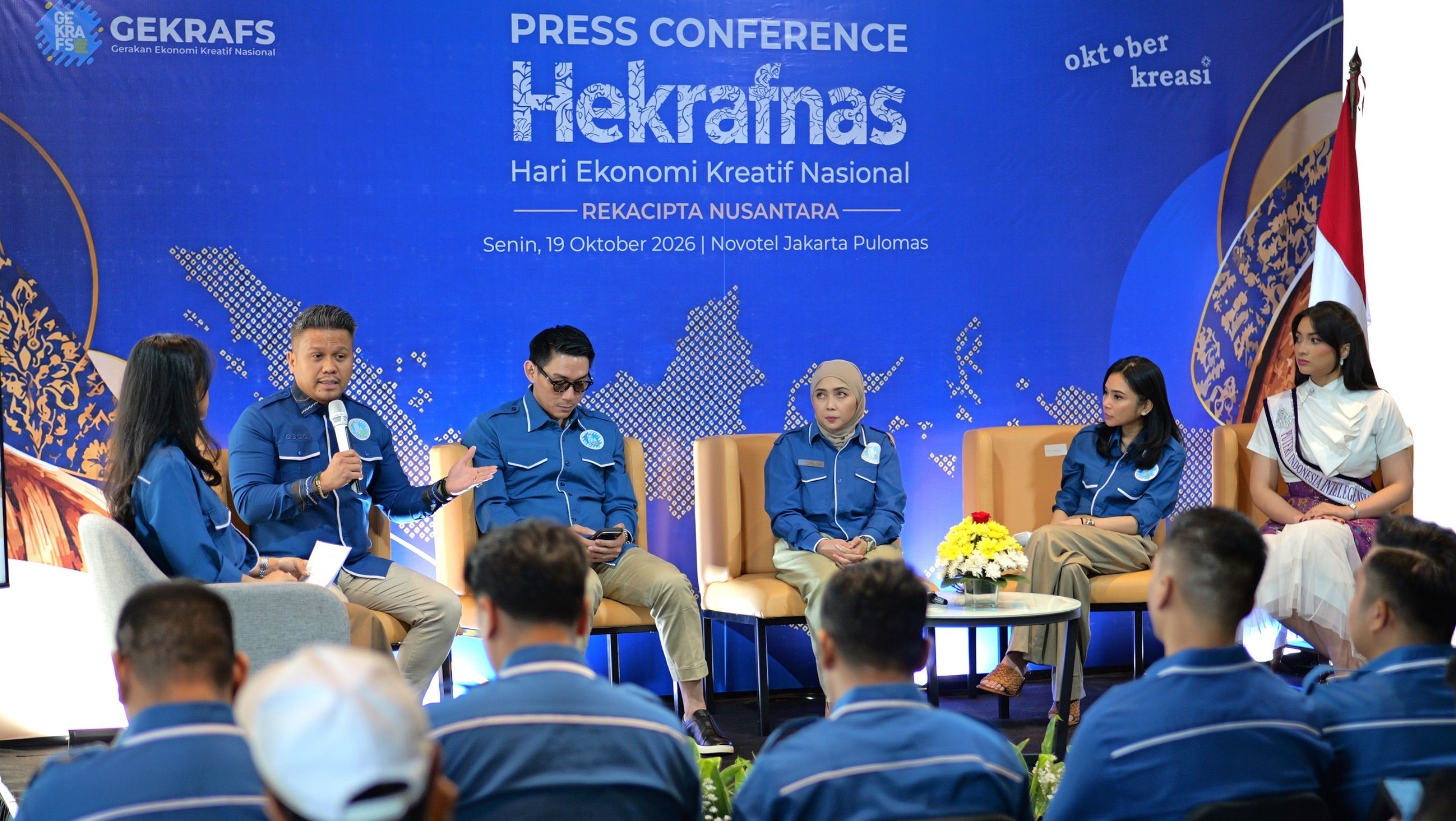 Dongkrak Ekspor Ekraf, Gekrafs Bentuk 18 Dewan Perwakilan Luar Negeri <b>(Gekrafs)</b>