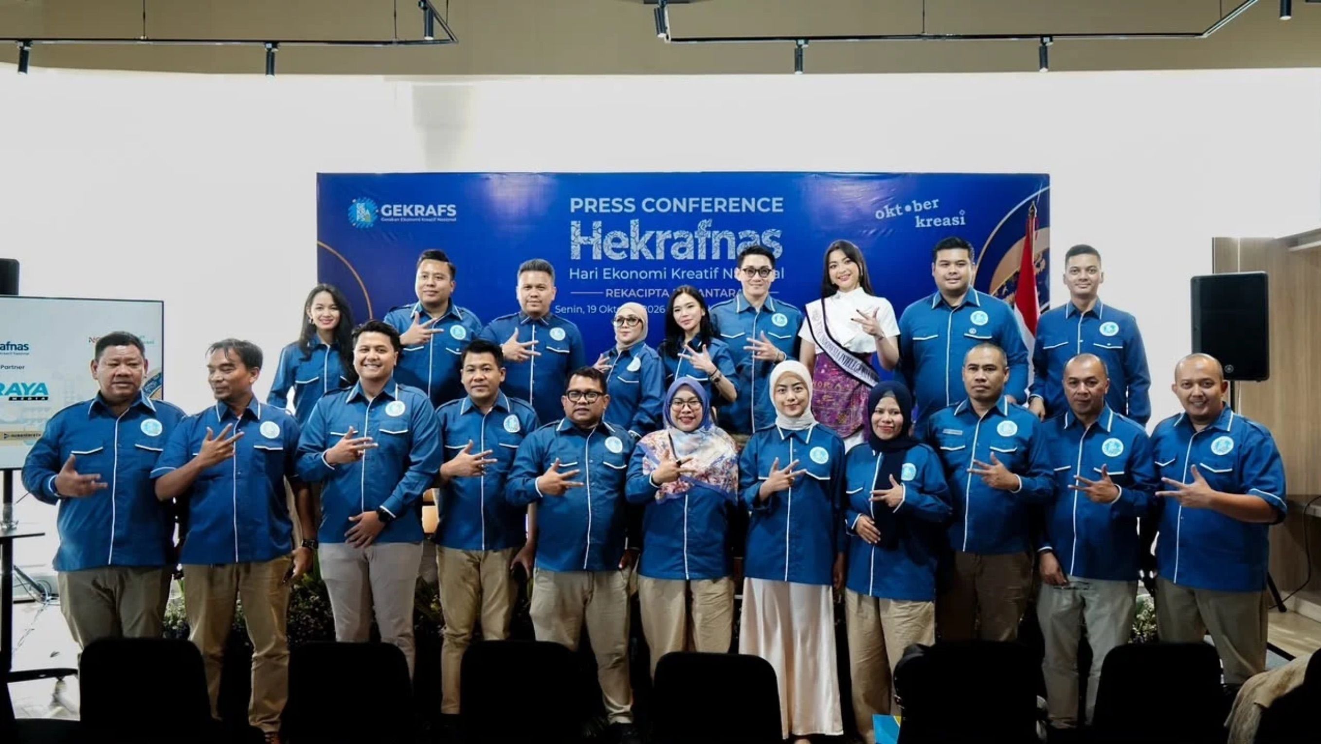 Dongkrak Ekspor Ekraf, Gekrafs Bentuk 18 Dewan Perwakilan Luar Negeri <b>(Gekrafs)</b>