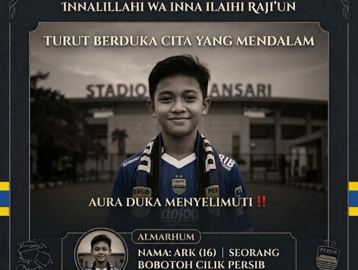 Bobotoh yang dikabarkan meninggal dunia.  <b>(Instagram @cibinongviral)</b>