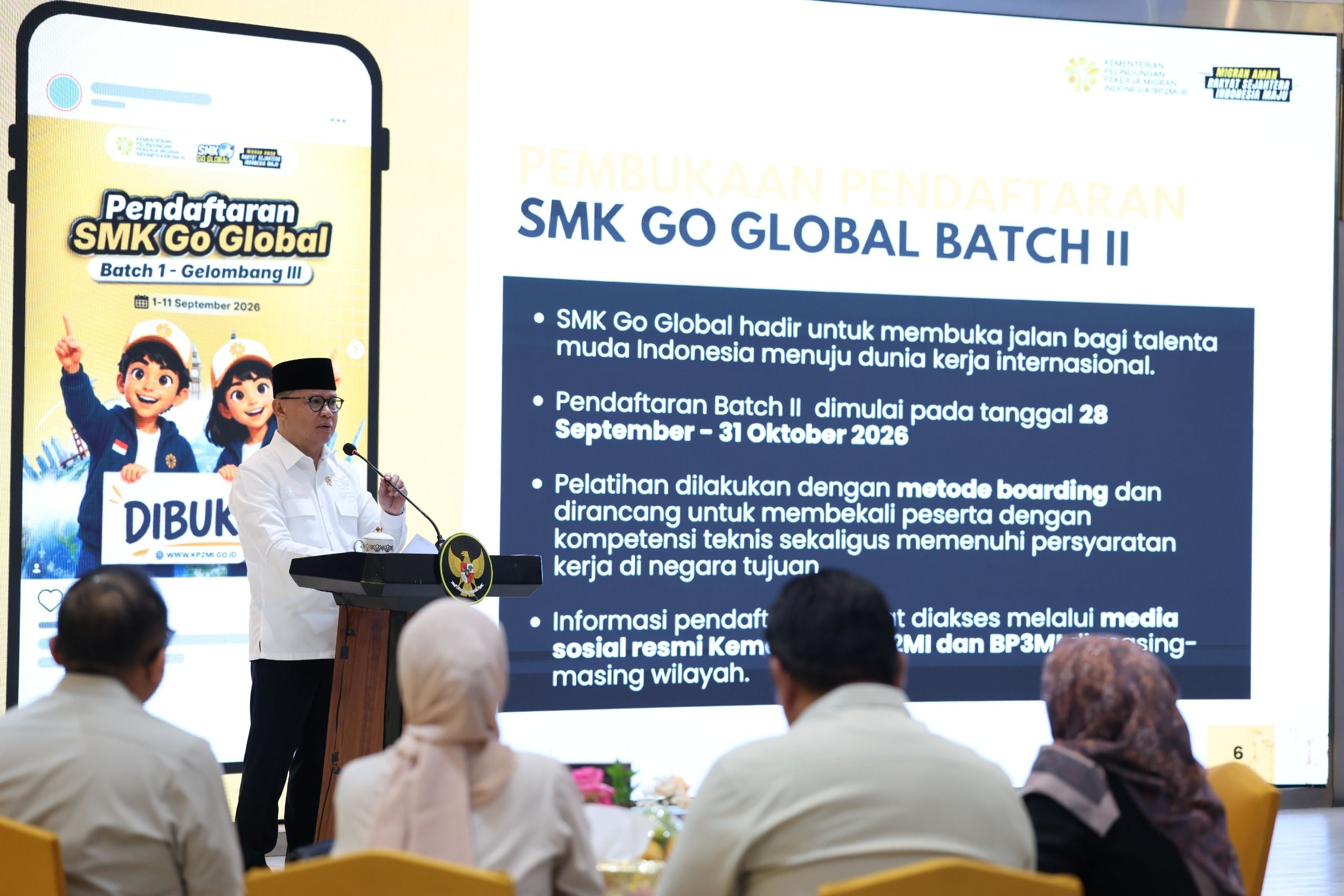 ​Manfaatkan Bonus Demografi, Menteri Mukhtarudin Genjot Penempatan Pekerja Migran Terampil <b>(Istimewa)</b>