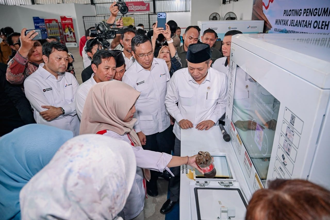 Dari Dapur Warga untuk Energi Berkelanjutan: Pertamina dan Kementerian Koperasi Luncurkan Piloting Pengumpulan Minyak Jelantah.