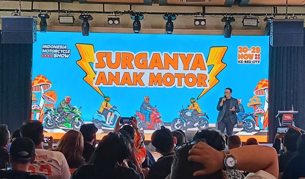 IMOS 2026 dijadwalkan berlangsung pada 20-29 November 2026 di Indonesia Convention Exhibition (ICE) BSD City, Kabupaten Tangerang, Banten. (Foto: Adiantoro/NTV)