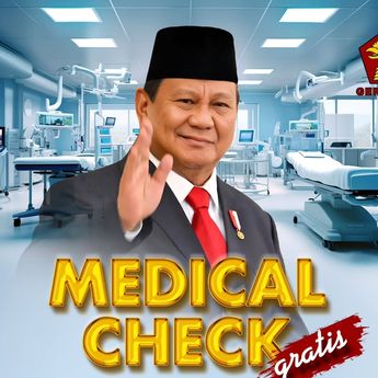 Prabowo Gratiskan Pemeriksaan Kesehatan Gratis untuk Warga yang Ulang Tahun