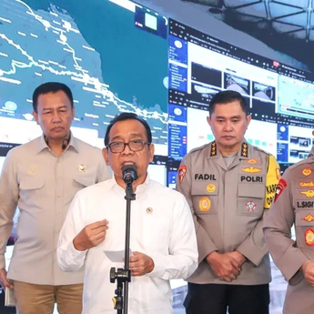 Pratikno: Arus Mudik Lebaran 2026 Lancar, Kecelakaan Turun Meski Mobilitas Naik