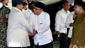 Presiden Prabowo Subianto tiba di Provinsi Jawa Timur pada Sabtu, 7 Februari 2026. 