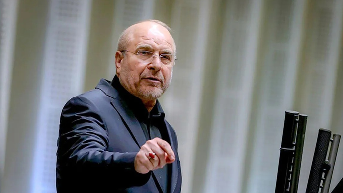 Arsip foto - Ketua Parlemen Iran Mohammad Bagher Qalibaf. /ANTARA/Anadolu Ajensi/pri.