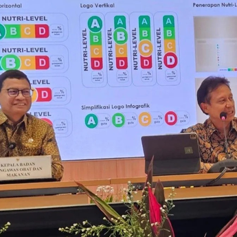 BPOM Terapkan Label Gizi Nutri-Level Bertahap, Dimulai dari Minuman Berpemanis