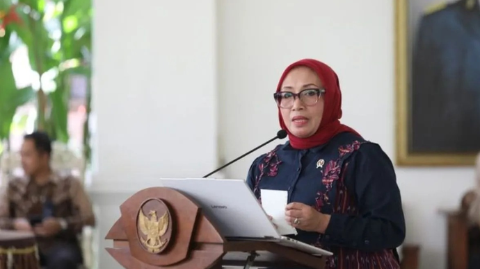 Menteri Pemberdayaan Perempuan dan Perlindungan Anak (PPPA) Arifah Fauzi. ANTARA/HO-Kementerian PPPA