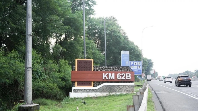 PT Jasa Marga (Persero) Tbk memberlakukan sistem buka tutup Rest Area KM 62B Jalan Tol Jakarta-Cikampek arah Jakarta berdasarkan diskresi Kepolisian RI, Jakarta, Selasa (24/3/2026) (ANTARA/HO-Jasa Marga)