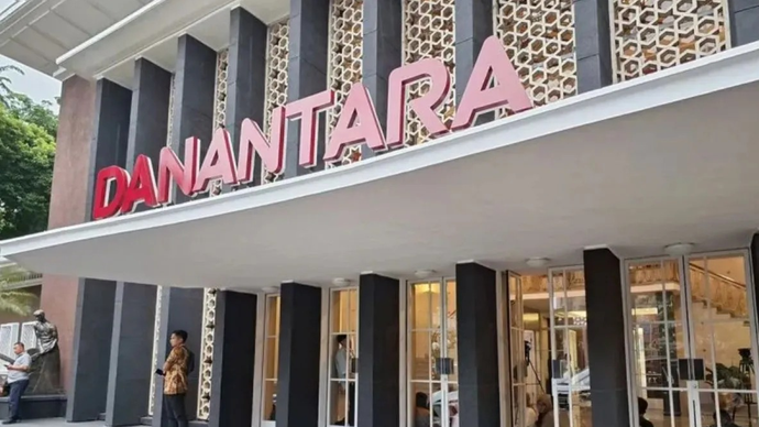 Kantor Badan Pengelola Investasi (BPI) Daya Anagata Nusantara (Danantara) di Jl.RP. Soeroso, Menteng, Jakarta. ANTARA/Muhammad Heriyanto/am.