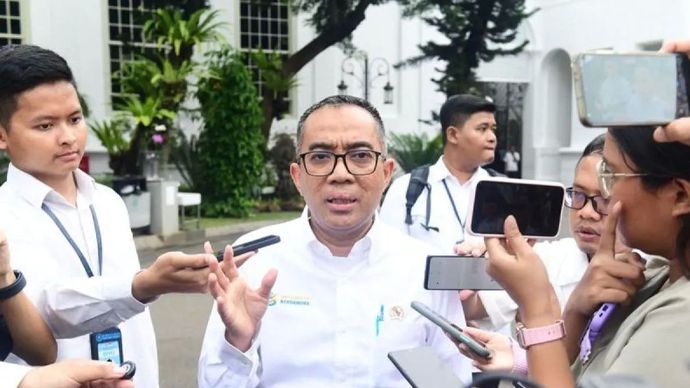 Arsip - Menteri Pendidikan Tinggi, Sains, dan Teknologi (Mendiktisaintek) Brian Yuliarto ditemui usai pertemuan dengan Presiden Prabowo Subianto di Istana Kepresidenan, Jakarta, Senin (6/4/2026). ANTARA/HO-BPMI Sekretariat Persiden/aa