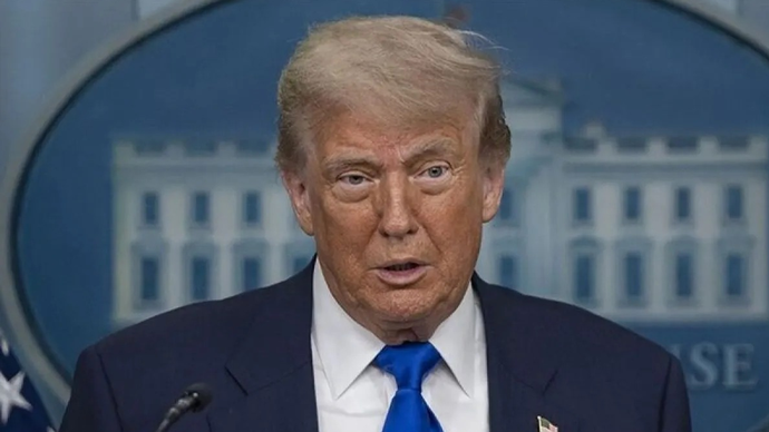 Arsip foto - Presiden Amerika Serikat Donald Trump mengadakan konferensi pers di Gedung Putih Washington DC, Amerika Serikat. ANTARA/Anadolu Ajensi/pri.