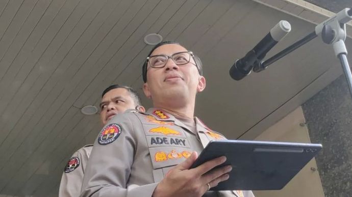 Kabid Humas Polda Metro Jaya Brigjen Pol Ade Ary Syam Indradi. 