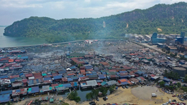 13 WNI Selamat dari Kebakaran Besar di Sandakan, Malaysia