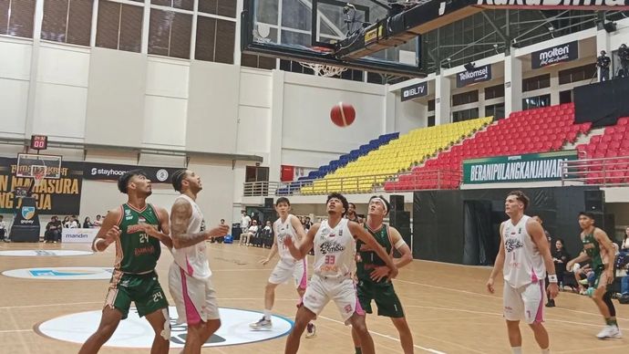 RANS Simba Bogor saat mengalahkan Bima Perkasa Jogja.