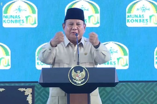 Presiden Prabowo Hadiri Munas NU
