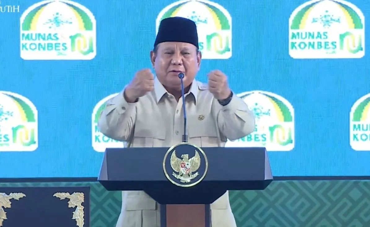 Presiden Prabowo Subianto. <b>(Bakom)</b>
