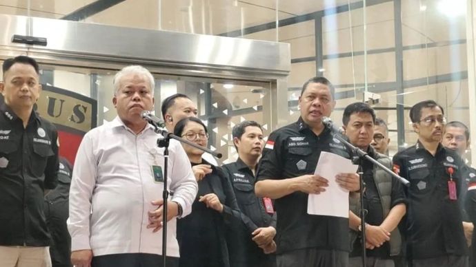 Konferensi Pers Kejagung