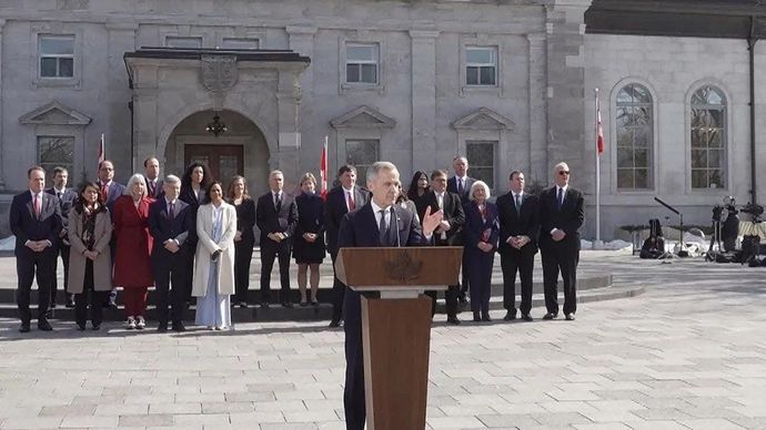 Perdana Menteri Kanada Mark Carney. ANTARA/Xinhua/Mick Gzowski/aa.