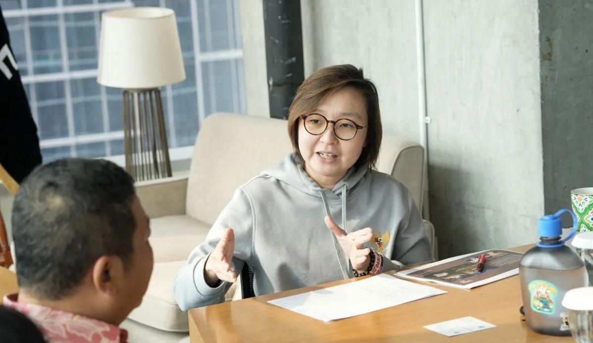 Arsip- Wakil Menteri Ekonomi Kreatif, Irene Umar saat menerima audiensi pelaku ekraf di Jakarta, Kamis 7 Agustus 2025 (ANTARA/HO Kementerian Ekonomi Kreatif) <b>(Antara)</b>