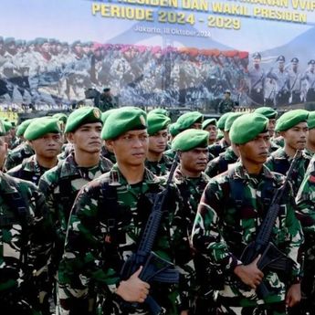 TNI-Polri Kerahkan 115.000 Personel untuk Amankan Pelantikan Prabowo