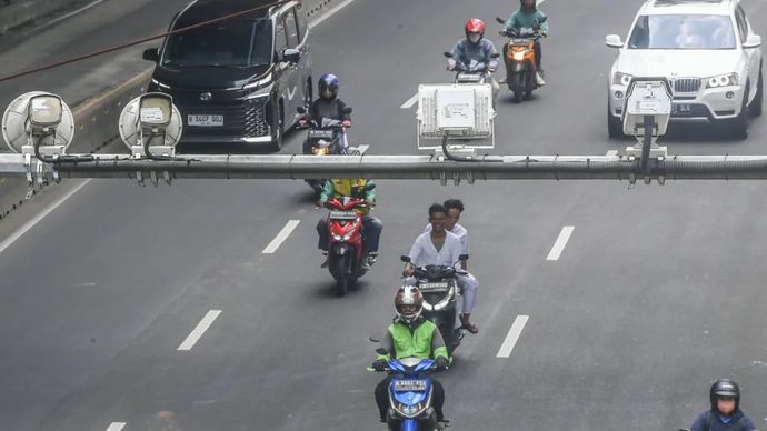 Kamera Electronic Traffic Law Enforcement (ETLE).