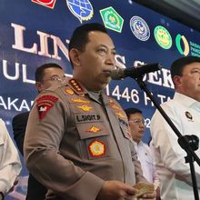 Menkopolkam, Kapolri, Panglima TNI Cek Kesiapan Mudik di Tol Cikampek