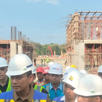 AHY Optimistis Pembangunan Sekolah Rakyat Wonolopo Rampung Juni 2026