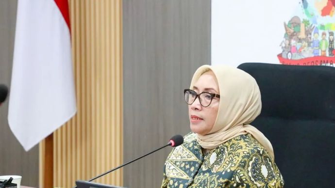 Menteri Pemberdayaan Perempuan dan Perlindungan Anak Arifah Fauzi.