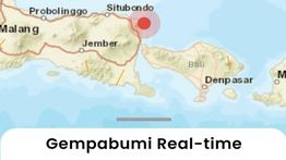 BMKG: Sesar Aktif Picu Gempa Magnitudo 5,7 di Bali dan Jawa Timur