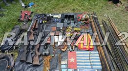 TNI Sita Senjata dan Perlengkapan OPM di Soanggama Berkat Bantuan Warga