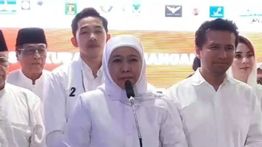 Unggul di Quick Count, Khofifah ke Pendukungnya: Saya Harap Jangan Ada Euforia Sebelum Final